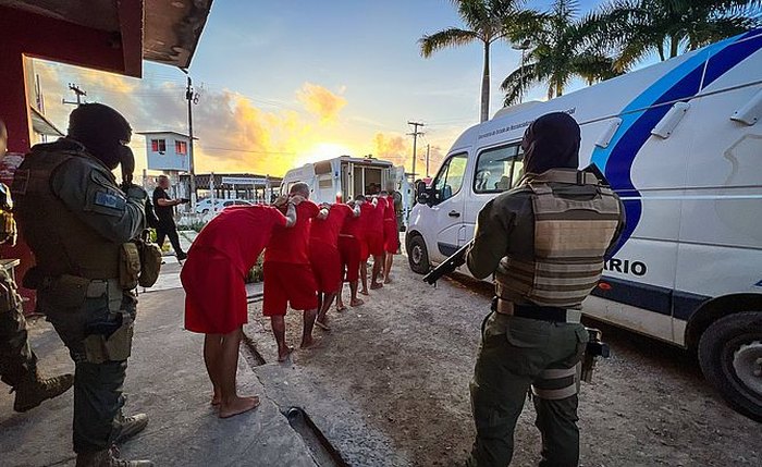 A operação é realizada apenas com policiais penais que atuam no estado