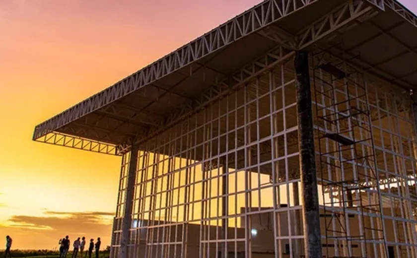 Obras do Centro de Convenções de Arapiraca entram na fase final para inauguração