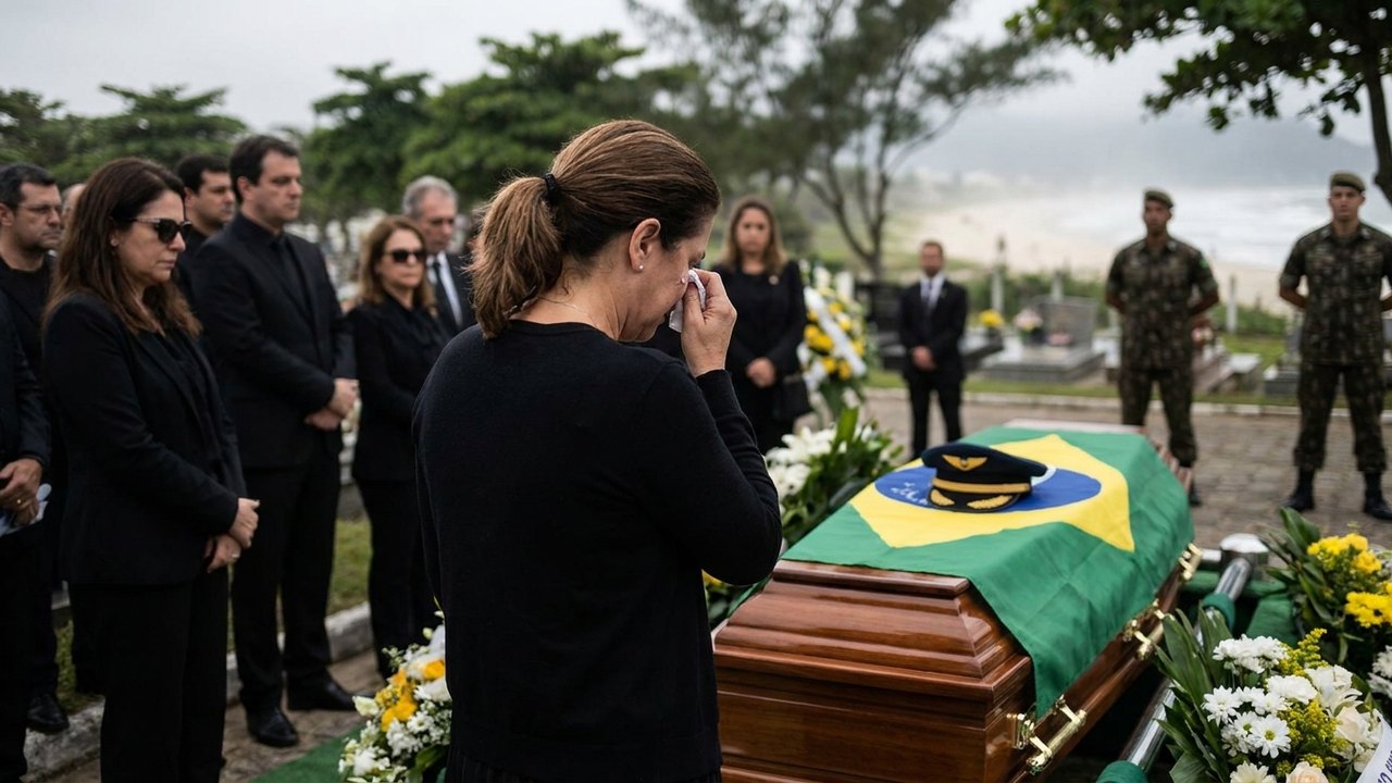 ‘Meu pai não queria um velório triste, mas é difícil’, diz filha de piloto morto em colisão no Recreio