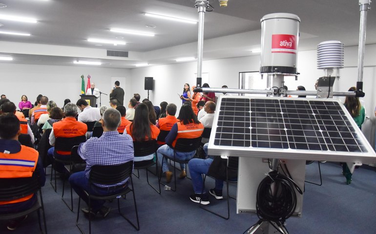 Alagoas é o primeiro estado do Brasil com 100% de monitoramento meteorológico