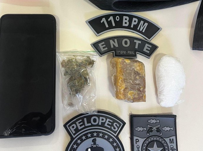 Polícia Militar apreende mais de 700 gramas de entorpecentes em operações no interior