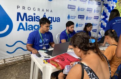 Mutirões intensificam cadastro na tarifa social de água no interior de Alagoas