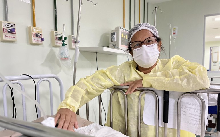 Criança vítima de acidente com bicicleta é submetida à cirurgia de alta complexidade no HGE