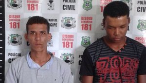 dupla acusada de homicídio  / Foto: SSP/SE