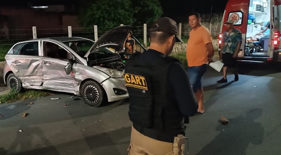 Colisão deixa quatro pessoas feridas na Zona Sul de Aracaju