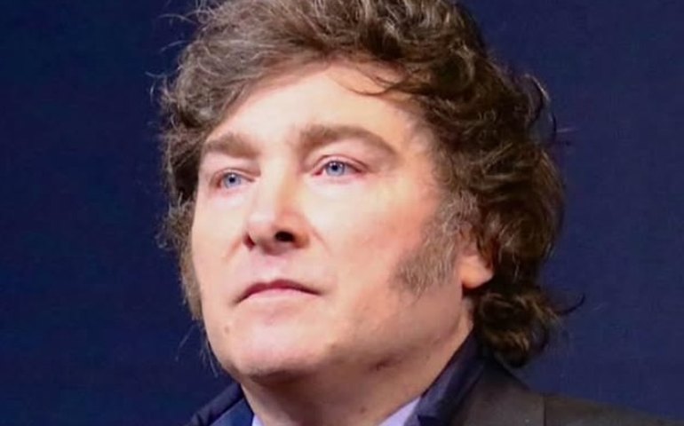 Milei estreia redes sociais em inglês com vídeo animado do 'General Ancap'