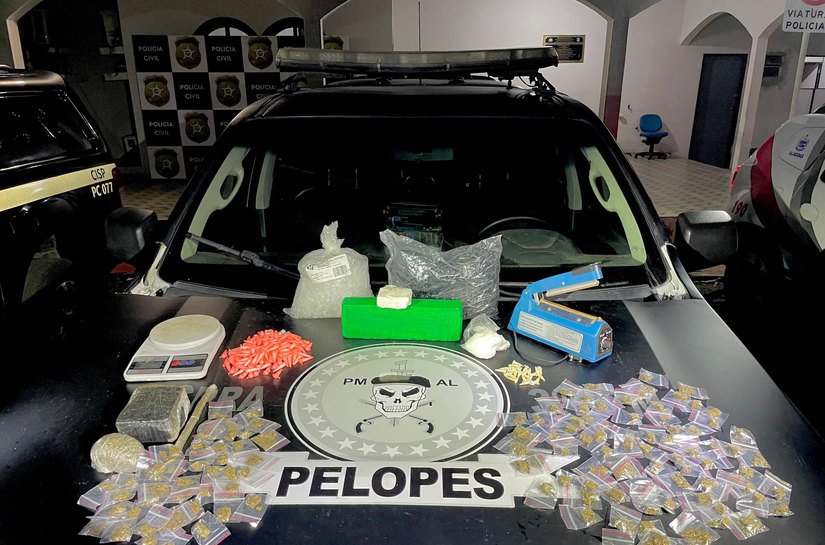 Homem é preso por tráfico de drogas na zona rural de Arapiraca