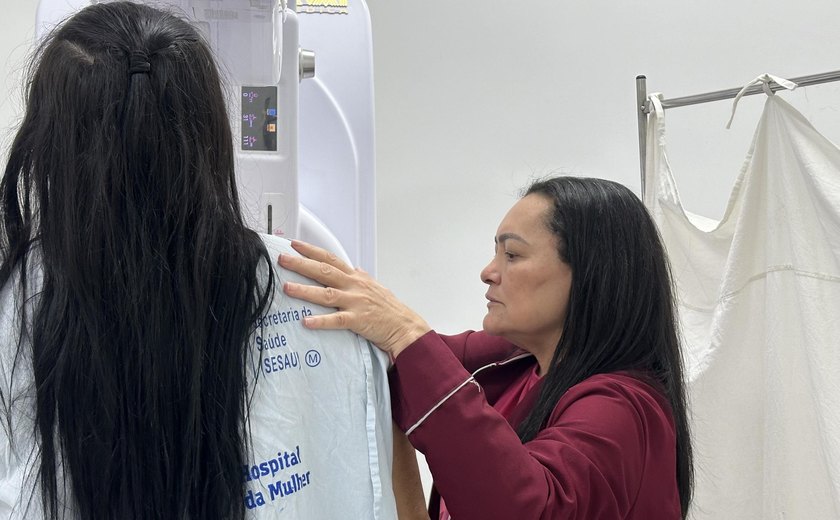 Hospital da Mulher promove mutirão de mamografia para reeducandas do Presídio Santa Luzia