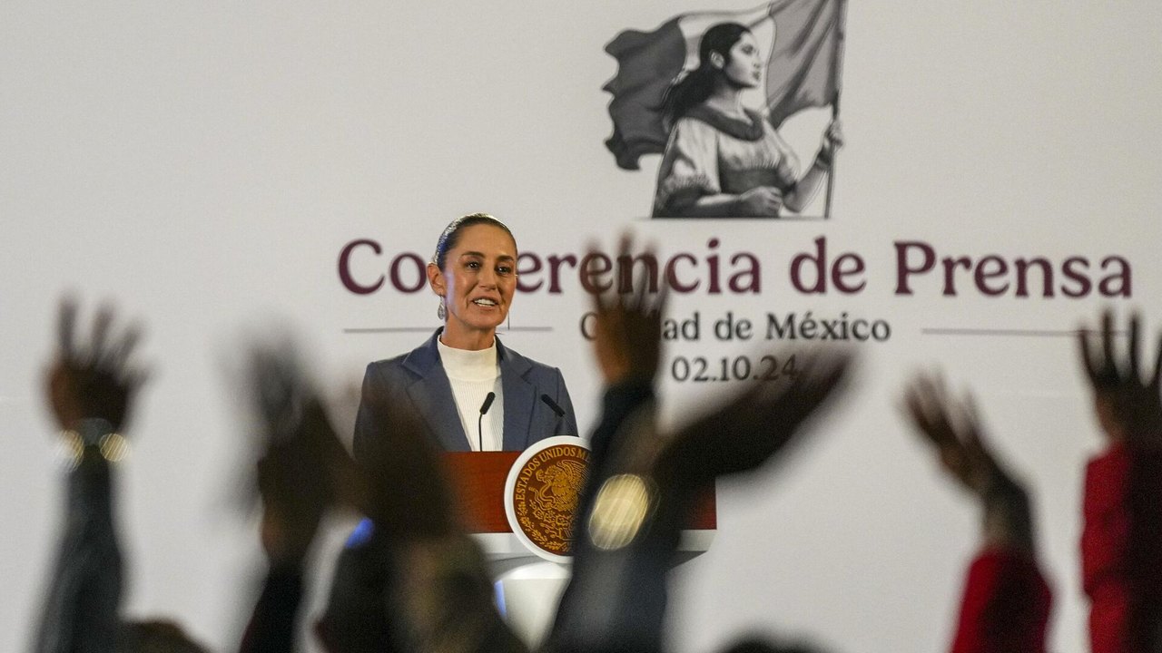 Claudia Sheinbaum se une a Trump em apelo por paz na Ucrânia