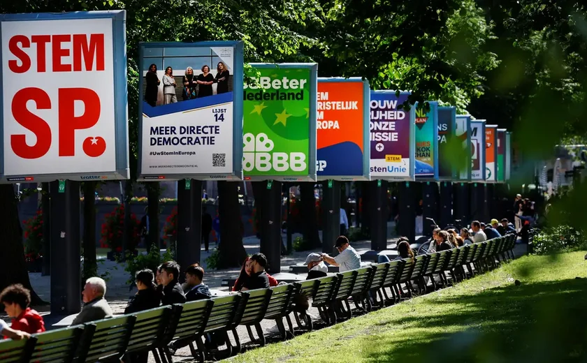 Holanda dá início a quatro dias de eleições para o Parlamento Europeu