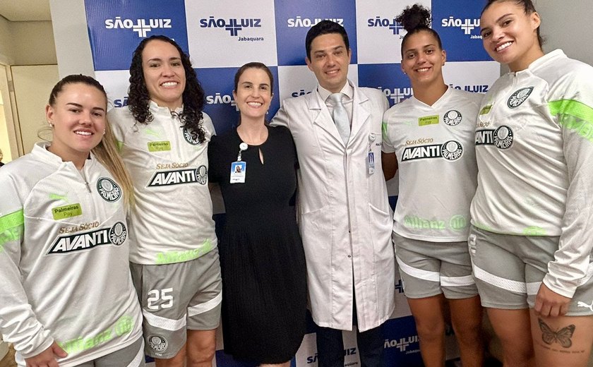 Palmeiras Feminino em campo: check-up intenso para a temporada 2024 respeitando a saúde da mulher