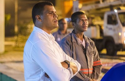 Prefeitura reforça iluminação dos bairros Bebedouro e Santa Amélia