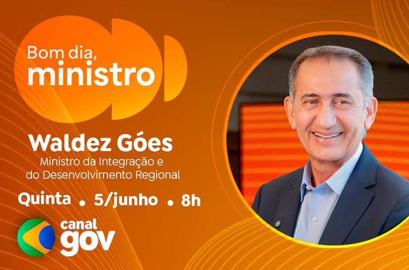 Waldez Góes detalha avanços na transposição do São Francisco no Bom Dia, Ministro