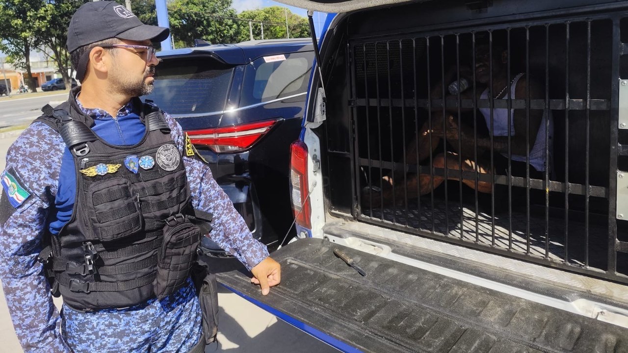 Guarda Municipal prende homem suspeito de furtos no Jacintinho