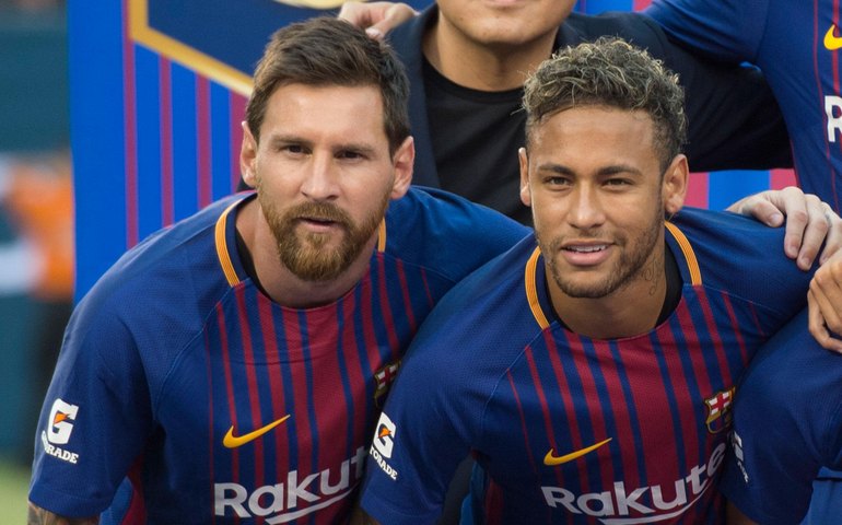 Neymar e Messi voltam aos treinos no PSG em dia de despedida de Pochettino