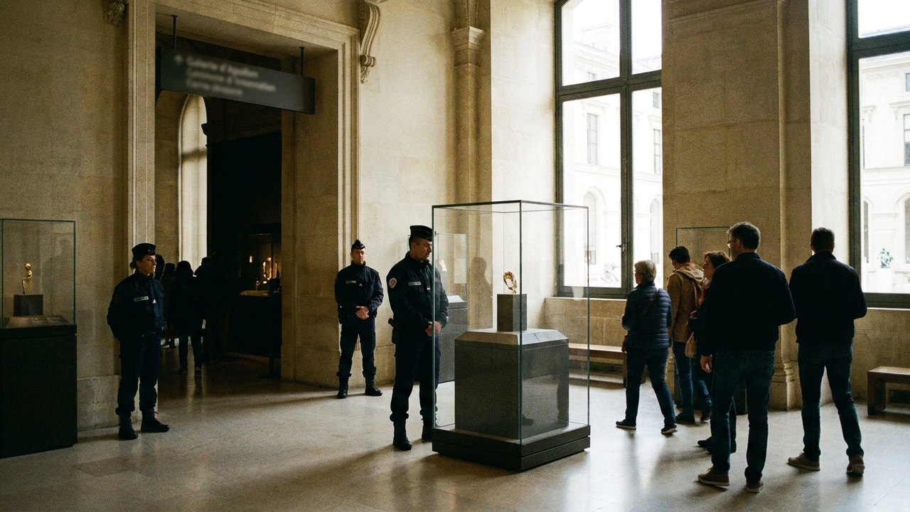 Galeria do roubo de joias do Louvre reabre na quarta-feira