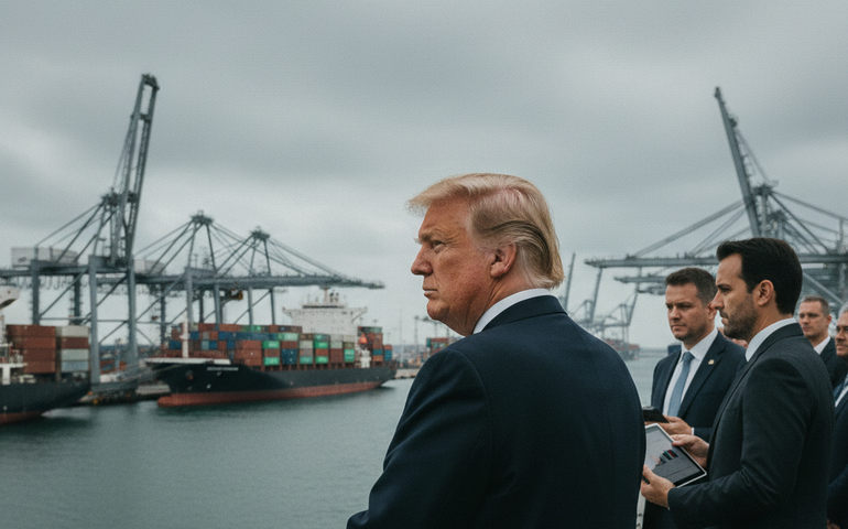 Imprevisibilidade de Trump preocupa balança comercial brasileira em 2026, aponta FGV