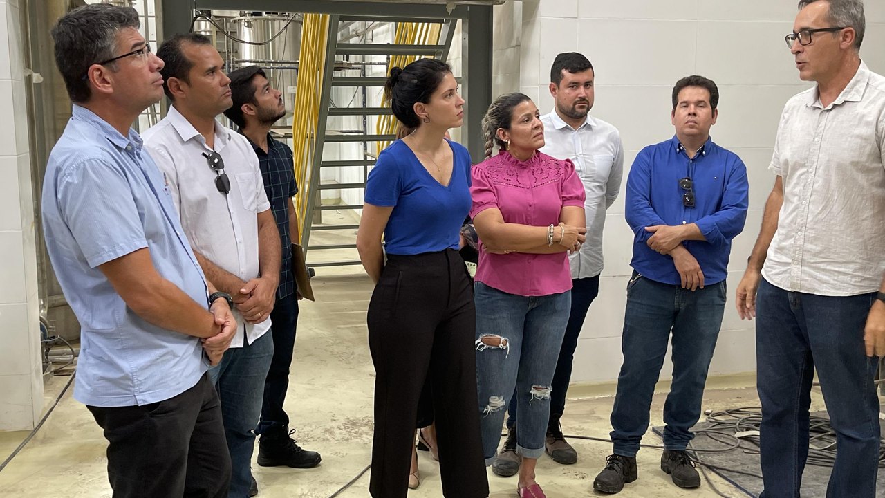 Obras da fábrica de leite em pó avançam no município de Batalha