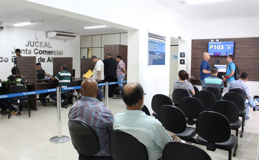 Entrada de processos empresariais cresce 17% em Alagoas