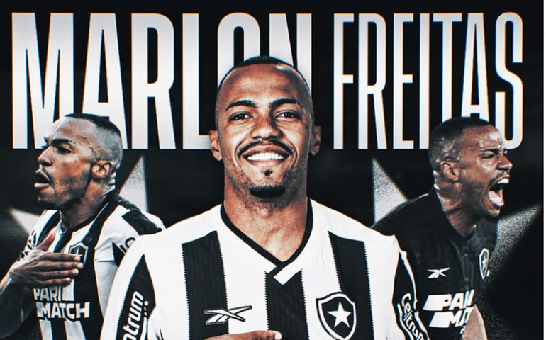 Botafogo anuncia renovação de contrato do volante Marlon Freitas até dezembro de 2026