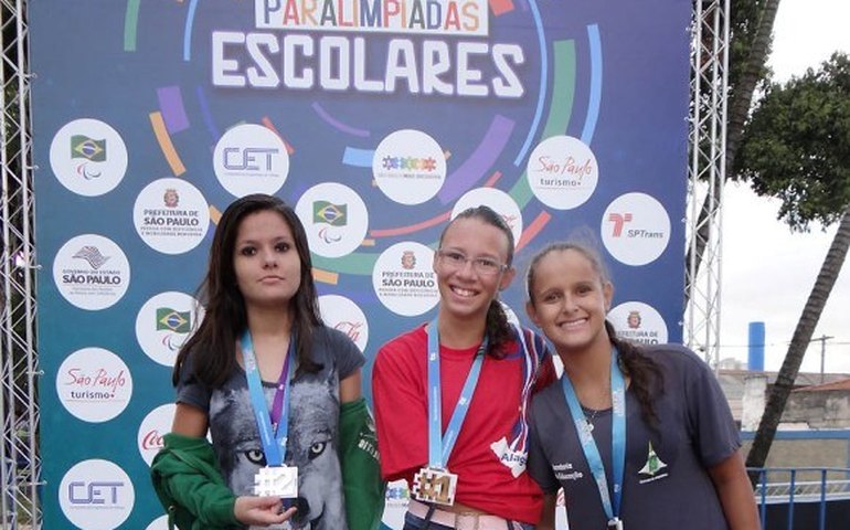 Alagoas encerra participação nas Paraolimpíadas Escolares com 13 medalhas