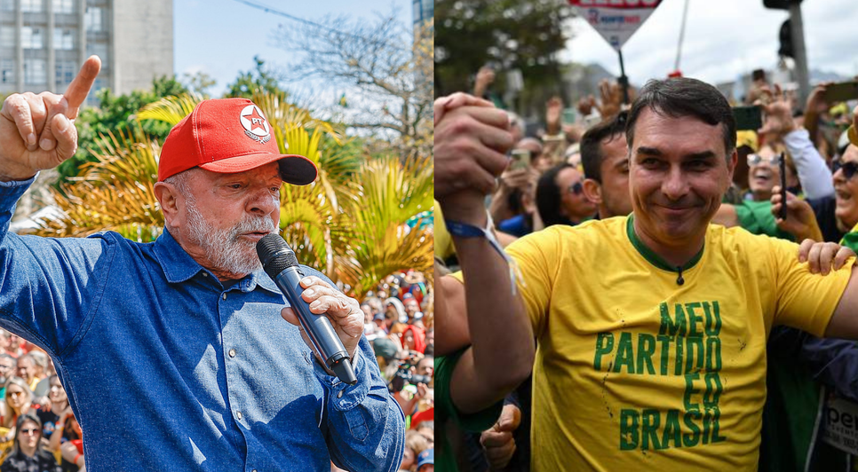 Ambos têm 41% das intenções de voto, segundo Genial/Quaest