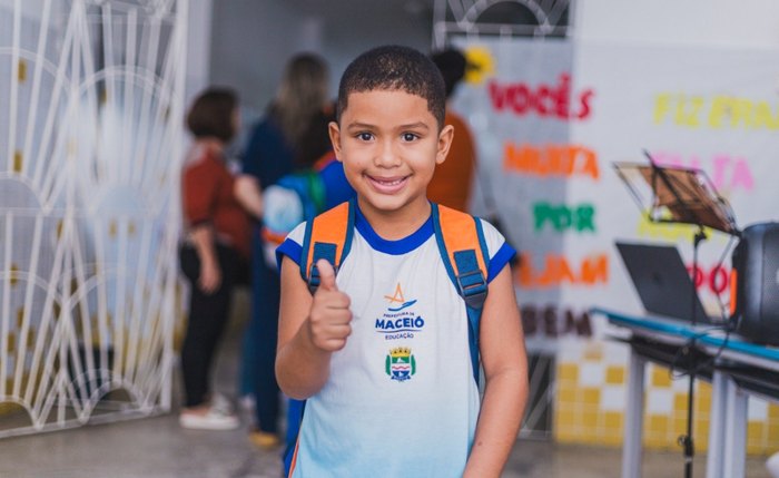 Aluno da rede pública de Maceió