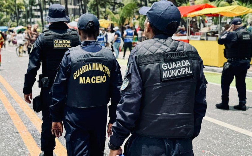 Carnaval em Maceió tem reforço da Guarda Civil Municipal