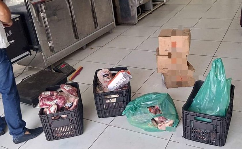 Fiscalização da Visa Maceió resulta na apreensão de 370 kg de produtos vencidos