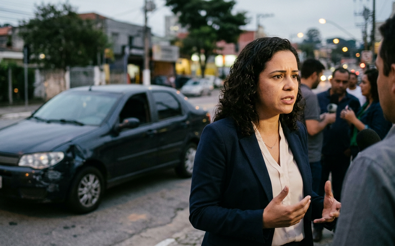 Vereadora de Embu das Artes se pronuncia após atropelar ex-namorado