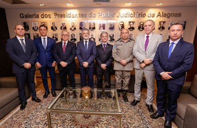 Secretaria de Segurança Pública apresenta relatórios ao TJAL