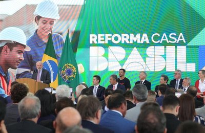 Caixa e Governo do Brasil viabilizam R$ 40 bilhões em crédito para o programa Reforma Casa Brasil