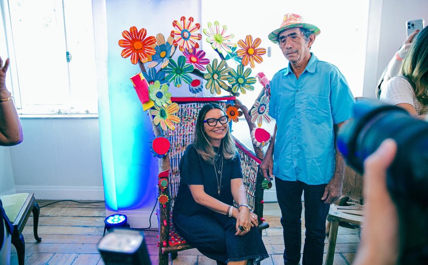 Artesanato de Alagoas ganha elogio e admiração da primeira-dama do País