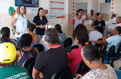 Secretaria de Saúde realiza ações de combate a hipertensão nas Unidades de Saúde do município A