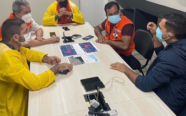 Previne Maceió: equipes discutem logística para acolher famílias atingidas pelas chuvas