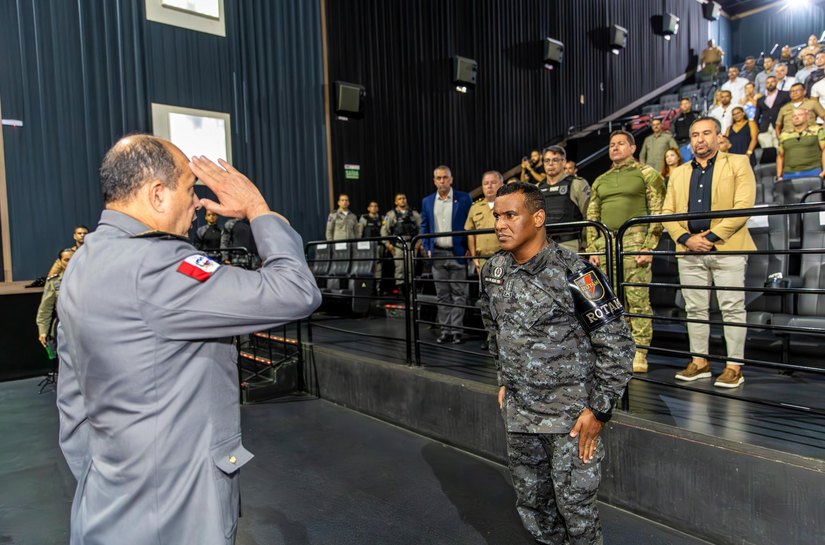 Batalhão de Rotam apresenta balanço operacional de 2025 e homenageia destaques em solenidade