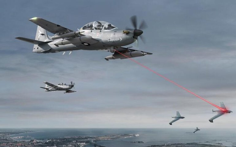 Nova tecnologia anti-drones da Embraer reposiciona o Brasil no mercado de defesa, avaliam analistas