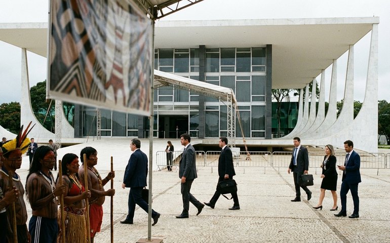 STF retoma julgamento do marco temporal em meio a embate com Congresso