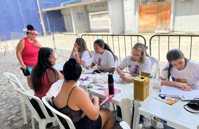 "Lugar de Mulher é no Rei Pelé" leva cidadania, saúde e acolhimento em manhã de serviços oferecidos pelo Estado