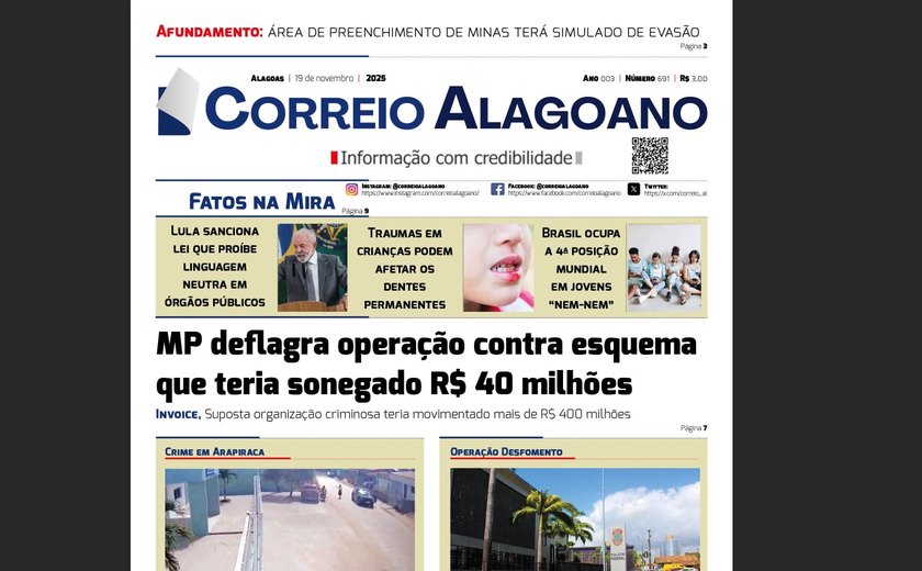 MP deflagra operação contra esquema que teria sonegado R$ 40 milhões