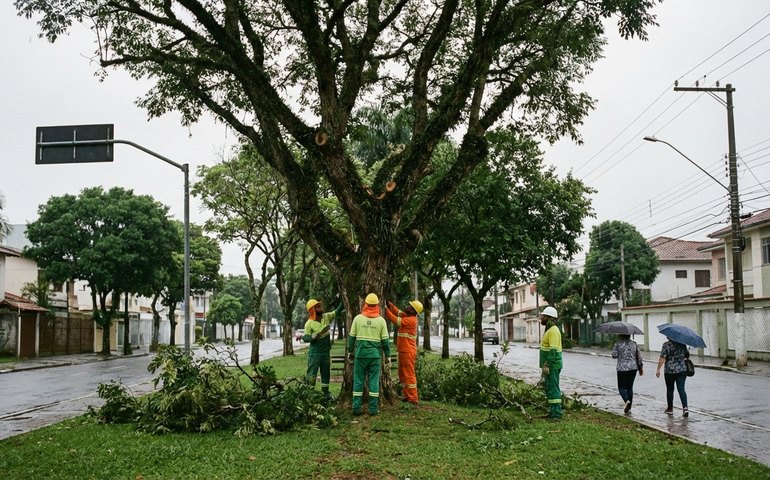 Como exemplo de Santos pode inspirar São Paulo contra queda de árvores e apagões
