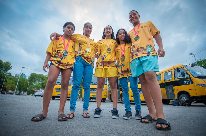 Alagoas conquista dez medalhas na primeira etapa dos Jogos Escolares Brasileiros