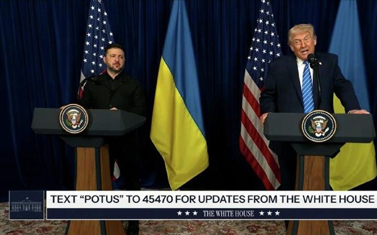 Trump afirma ter alinhado 95% do acordo de paz para a Ucrânia em reunião com Zelensky