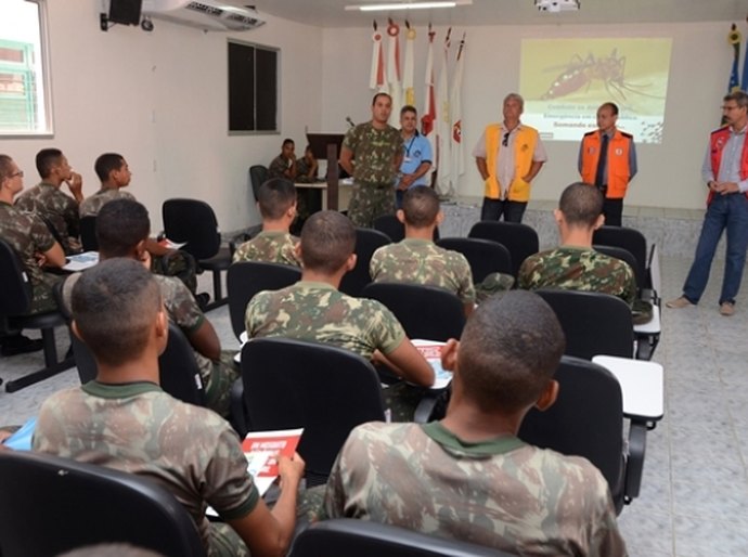Sesau inicia capacitação de militares para o combate ao Aedes aegypti