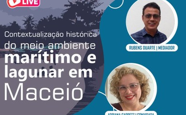 Meio ambiente marítimo e lagunar em Maceió será tema de debates mensais