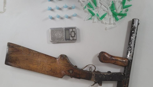 Suspeito de envolvimento em tráfico de drogas e homicídio é preso no município de Itabaiana / Foto: Foto: Polícia Civil/SE