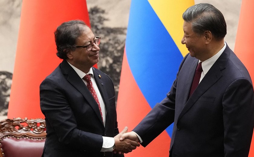 Presidentes da Colômbia e China assinam instrumentos de cooperação