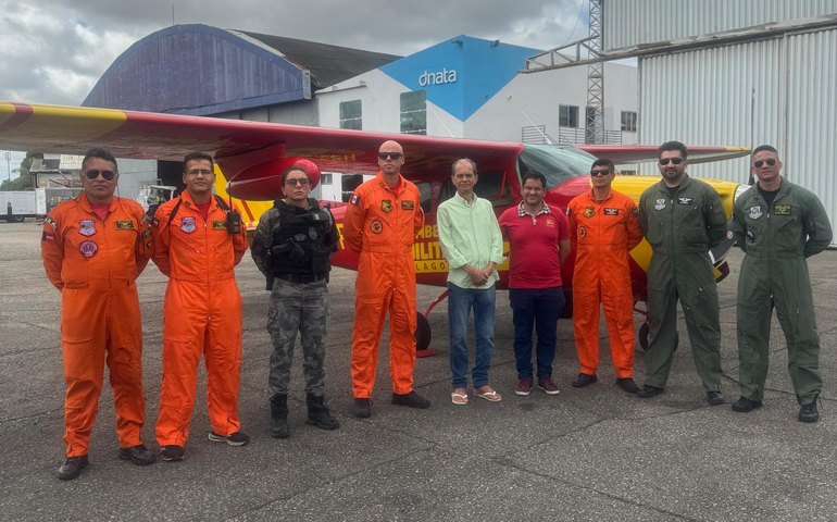 Departamento Estadual de Aviação realiza missão para transplante de fígado