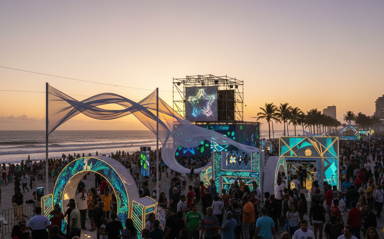 Esportes da Sorte leva experiências ao Réveillon de quatro capitais do Nordeste