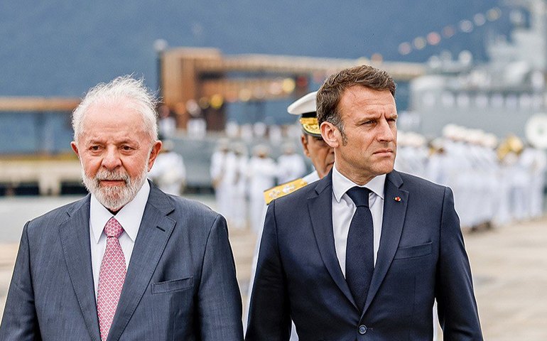 Presidente francês Macron será recebido no Senado nesta quinta-feira